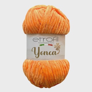 Chenille Yarn for Stuffed Toys , Soft Baby Blanket, Cozy Amigurumi, Plush Yarn, Bulky, Velvet Knitting, Chunky Yarn Project, Fluffy, Vegan