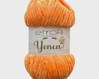 Chunky Chenille Yarn: Vegan, Bulky, Soft - Amigurumi & Baby Blanket