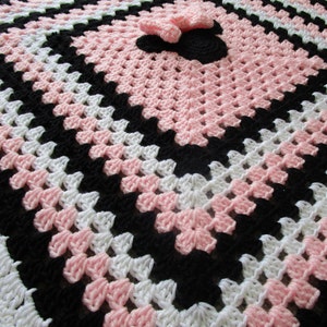 Crochet Mouse Blanket & Pillow Pattern (PDF)
