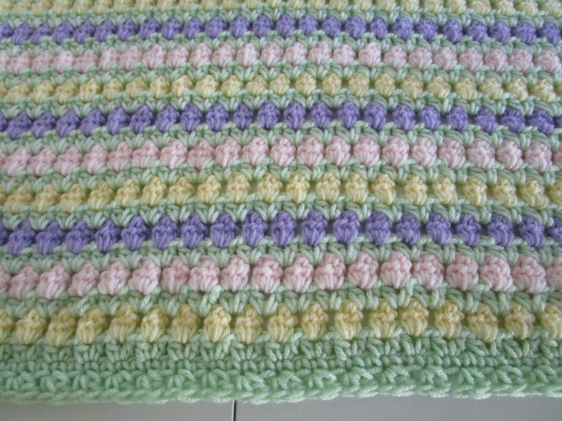 Easy Crochet Blanket Pattern, Chunky Throw, Beginner Crochet Afghan image 9