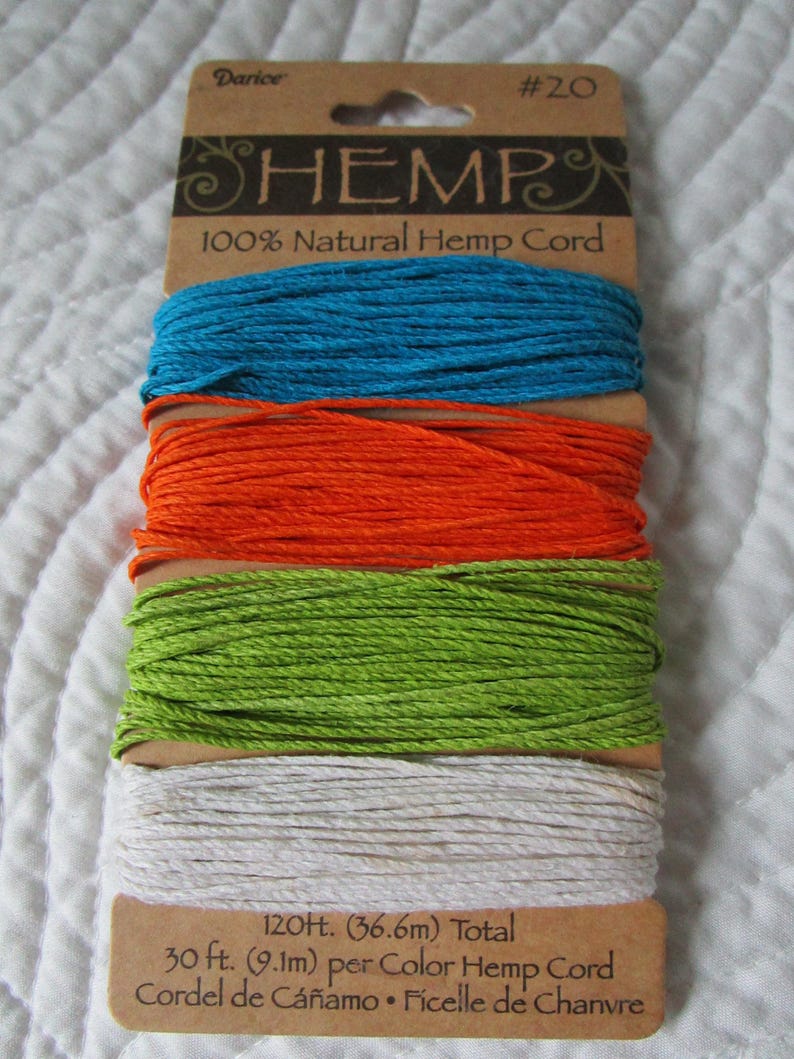 Hemp Cord Variety Pack: Macrame, Jewelry, Bracelet Making Supplies - Etsy