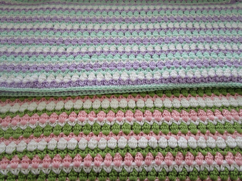 Easy Crochet Blanket Pattern, Chunky Throw, Beginner Crochet Afghan image 2