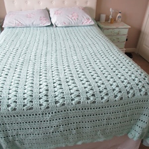 Modern Crochet Baby Blanket Patterns, Throw Blanket, Chunky Afghan image 4