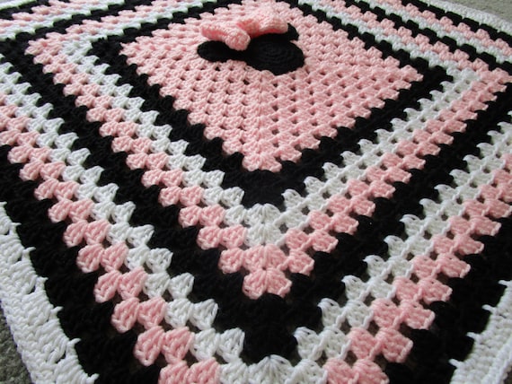 minnie mouse baby blanket