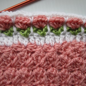 Flower Crochet Baby Blanket Pattern, Crochet Flower Throw Blanket