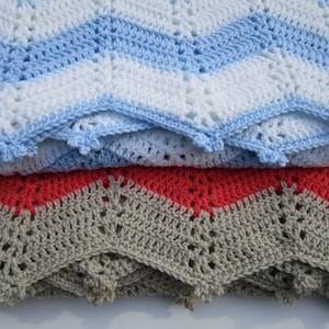 Crochet Throw Blanket Pattern, Crochet Baby Blanket Pattern, Easy Crochet Pattern