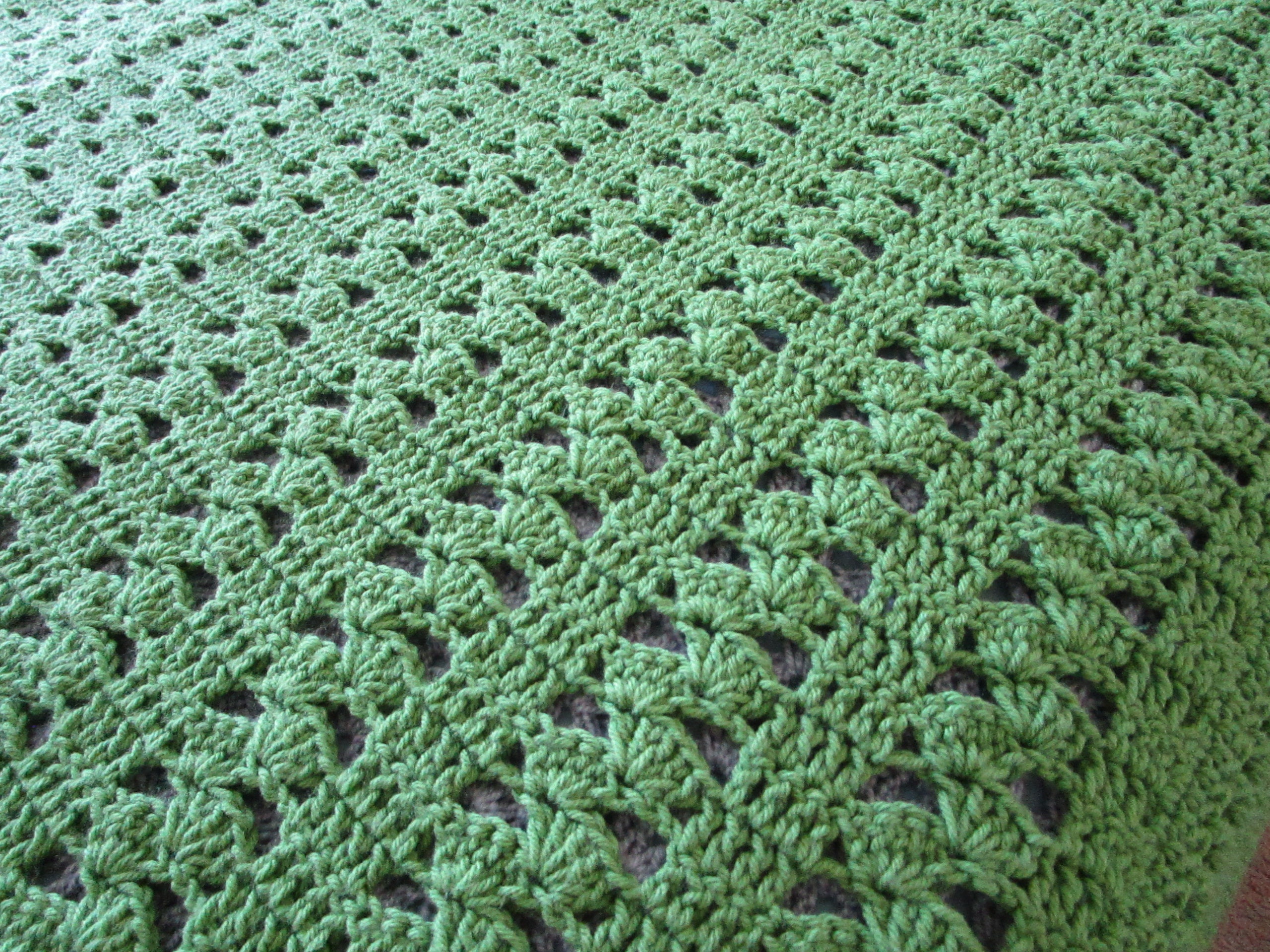 Crochet Patterns Baby Blanket Throw Bedspread Chunky Afghan Etsy