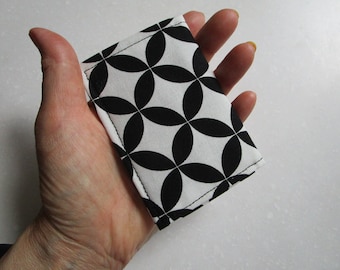 Geometric Womens Wallet, Gift Card Holder, ID Badge, Travel Gifts