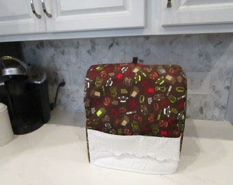 KitchenAid Mixer Cover: Retro Kitchen Appliance Print, Tilt-Head Compatible