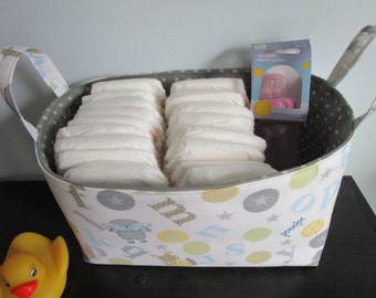 Baby Storage Basket Nursery Organization, Baby Shower Gift