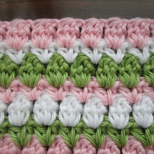 Easy Crochet Blanket Pattern, Chunky Throw, Beginner Crochet Afghan image 5