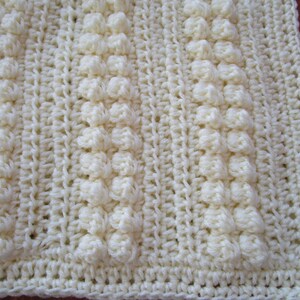 Crochet Baby Blanket Pattern, Chunky Blanket, Crochet Throw Blanket, Crochet Patterns image 5