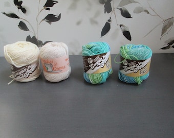 Lily Sugar N Cream 100% Cotton Yarn (2.5 ounce / 120 yards), Dishcloth Yarn