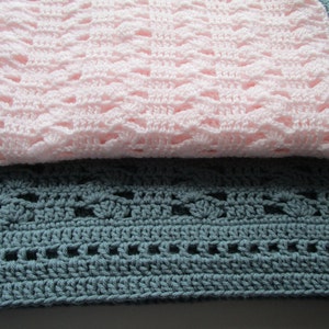 Modern Crochet Baby Blanket Patterns, Throw Blanket, Chunky Afghan