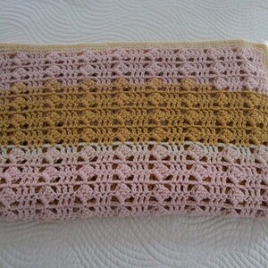 Crochet Throw Blanket Pattern, Crochet Afghan Pattern, Baby Blanket