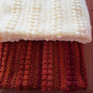 Crochet Baby Blanket Pattern, Chunky Blanket, Crochet Throw Blanket, Crochet Patterns image 4