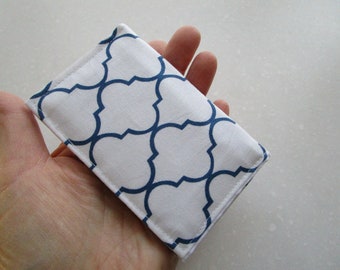 Geometric Womens Wallet, Business Card Holder, Minimalist Wallet