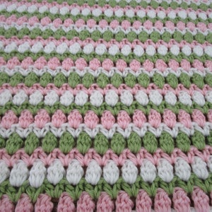 Easy Crochet Blanket Pattern, Chunky Throw, Beginner Crochet Afghan image 6