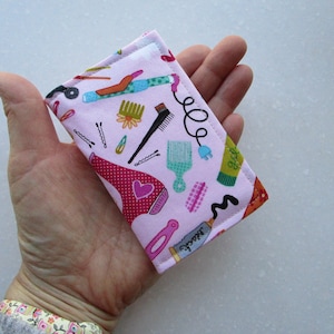 Womens Wallet, Hair Stylist Gift, Business Card Holder, Badge ID, Bridesmaid Gifts