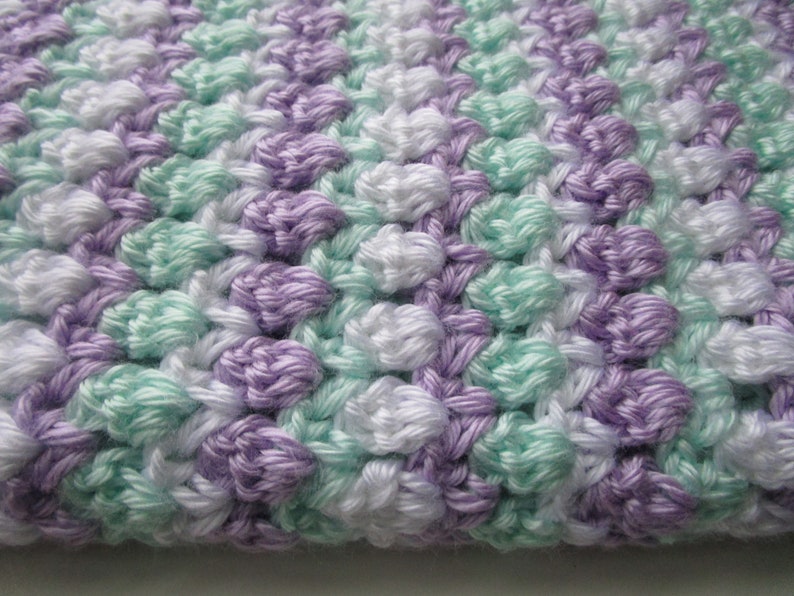 Easy Crochet Blanket Pattern, Chunky Throw, Beginner Crochet Afghan image 10
