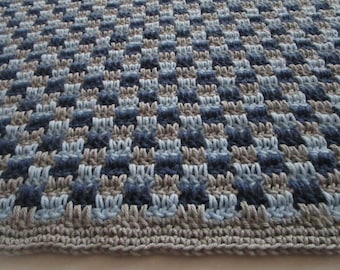 Crochet Patterns, Baby Blanket, Chunky Throw, Afghan Home Decor