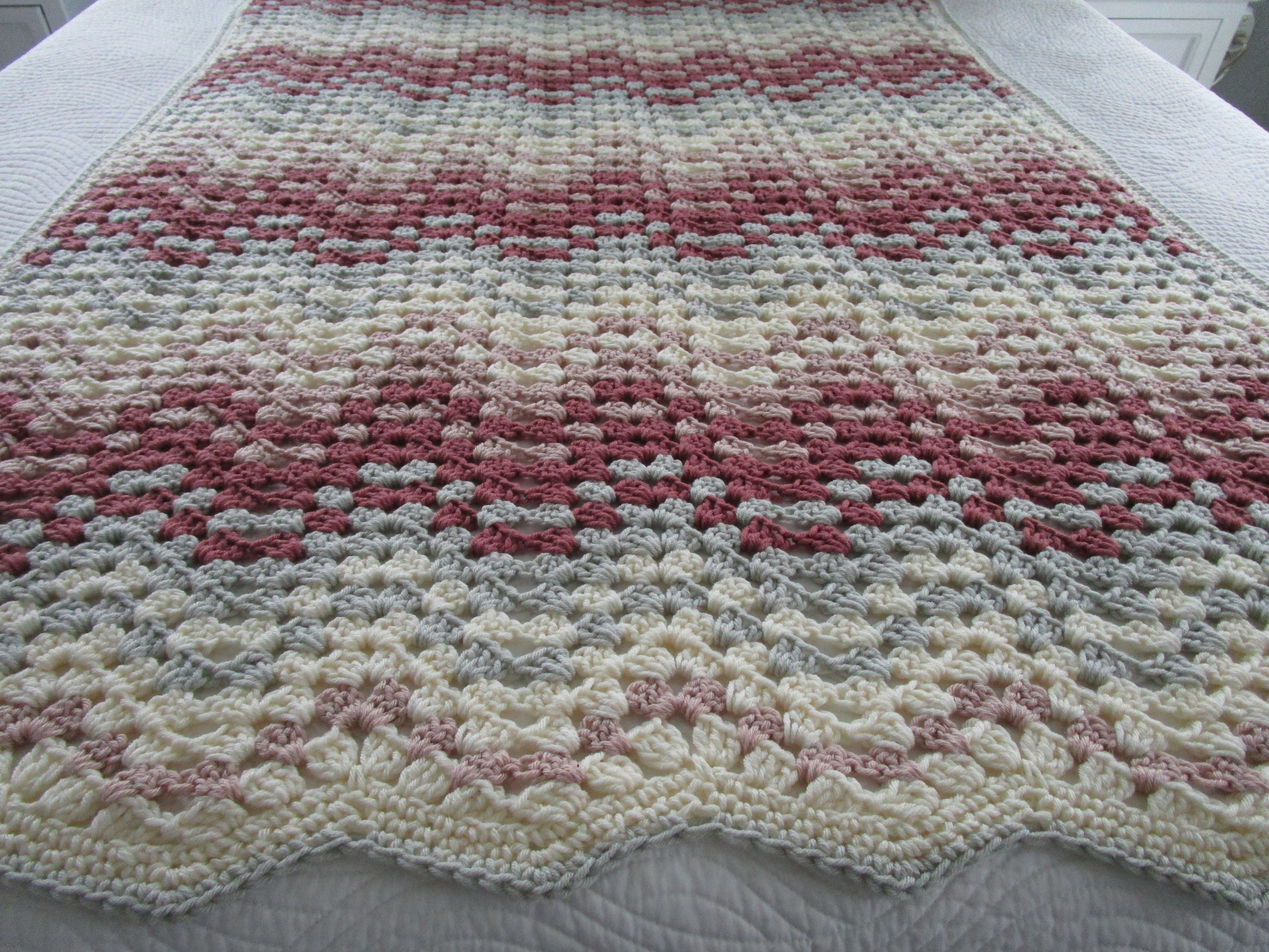 40 Paid and Free Crochet Chevron Patterns To Try Today 7 Granny Chevron Crochet Blanket Pattern: Easy Beginner