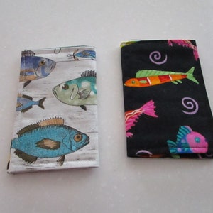 Cartera para hombre, titular de la tarjeta de regalo de pescador, insignia de identificación de pesca, regalos de viaje de negocios