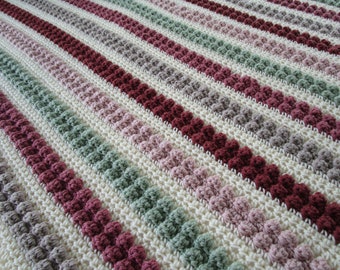 Crochet Baby Blanket Pattern, Chunky Blanket, Crochet Throw Blanket, Crochet Patterns