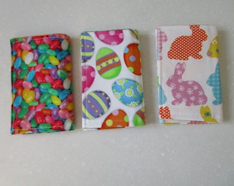 Easter Basket Gift, Womens Wallet, Business Card Holder, Badge ID Travel