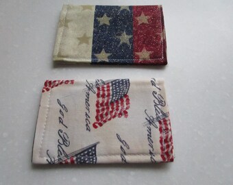 American Flag, Deployment Gifts Womens Wallet, Badge Holder