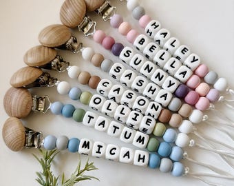 Personalized Pacifier Clip