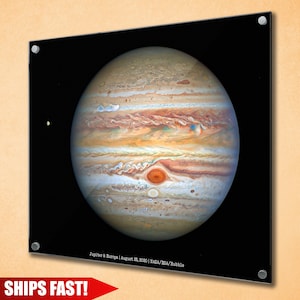 Jupiter And Europa, Office Acrylic Wall Display, Custom Print, Canvas Wrap, Framed Picture Options, Home Décor