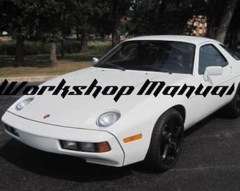 Porsche 928 Workshop Service Manual: DIY Repair Guide (PDF)
