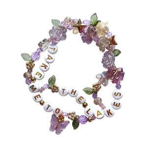 dehnbares Freundschaftsarmband • Bring mich zu den Seen • Bettelarmband