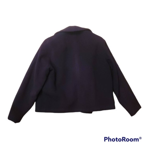 Vintage Cashmere Swing Jacket - Cropped Coat - image 6