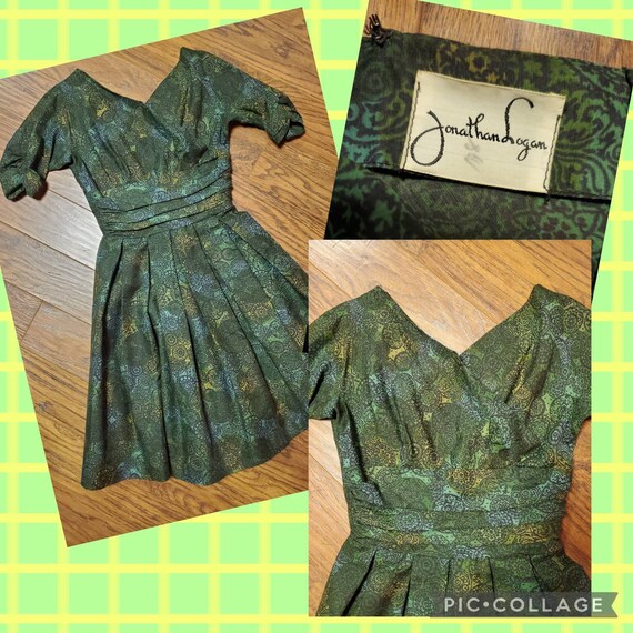 Vintage 1950s Jonathan Logan Dress