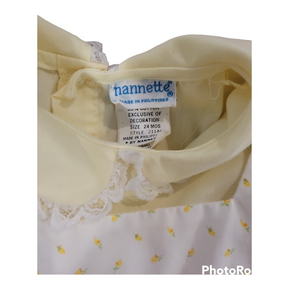 Vintage 3 Piece Baby Dress Set by Nannette - image 7
