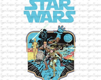 Disney Star Wars Characters Png, Galaxy's Edge Png,Darth Vader Png,Star Wars Png,Digital File,May The Force Be With You Png,Instant Download