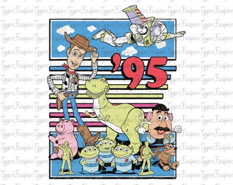 Toy Story To infinity and Beyond Png, Toy Story Friends Png, Disney Woody Jessie Buzz Alien Rex Png, Family Vacation Png, Instant Download