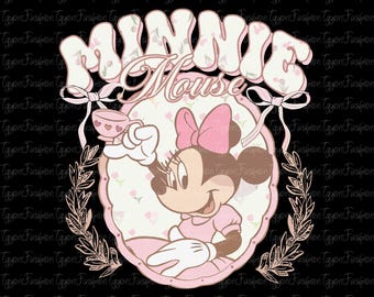 Disney Minnie Kaffee Png, Disney Kokette Schleife Png, Disney Micky Maus Png, Disneyland Reise Png, sofortiger Download, Disney Familie Png