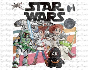Disney Star Wars Toy Story Png,Galaxy's Edge Png,Darth Vader Png,Star Wars Png,May The Force Be With You Png,Woody Jessie Buzz Lightyear Png