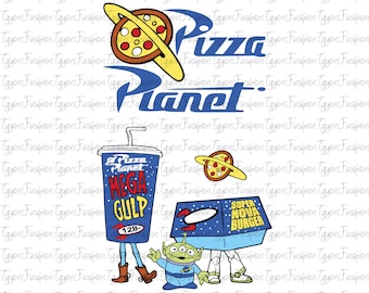 Toy Story Pizza Planet Png, Toy Story Friends Png, Disney Woody Jessie Buzz Alien Rex Png,Family Vacation Png,Digital File,Disney Aliens Png