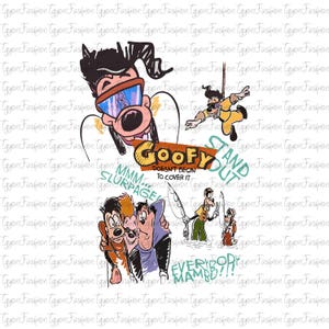 Disney Goofy Friends Shirt, Disney Mickey and Friends Png, Goofy Max Roxanne Powerline Png, Disney Magic Kingdom Png, Disney Powerline Png