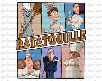 Disney Little Chef Remy Png, Ratatouille Chef Png, Anyone Can Cook Png,Ratatouille Png,Digital File,Remy Png,Mouse Chef Png,Instant Download
