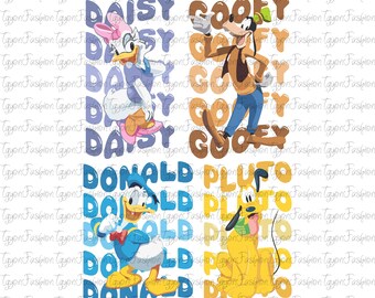 Disney Mickey and Friends Png, Disney Mickey & Co Png, Mickey Mouse Png, Disney Trip Png, Instant Download, Disney Magic Kingdom Png