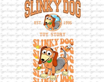 Disney Toy Story Slinky Dog Bundle Png, Toy Story Friends Png, Toy Story Party Png, Infinity and Beyond Png, Plik cyfrowy, Natychmiastowe pobieranie