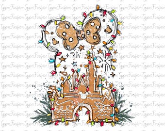 Disney Castle jultröja, Disney julfamilj png, Magic Kingdom png, Disney julbesättning png, Disney Mickey jul png