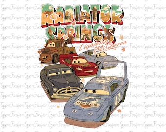 Disney Cars Friends Png, Pixar Lightening McQueen Png, McQueen Kids Png, Cars Movie Png, Cars Radiator Springs Png, Magical Kingdom Png