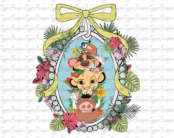ディズニー ライオン キング コケット ボウ Png、ハクナ マタタ PNG、シンバとナラ PNG、ディズニー サファリ PNG、デジタル ファイル、アニマル キングダム PNG、インスタント ダウンロード