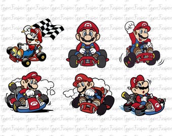 Paquete Super Mario Kart Png, Cumpleaños Super Mario Png, Familia Super Mario Png, Personaje Super Mario Png, Mario Kart Png, Descarga Instantánea